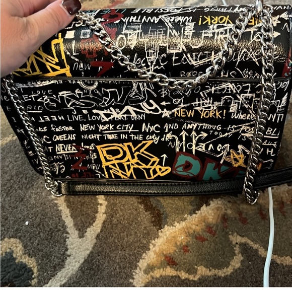DKNY Black and Multicolor Crossbody Bag - Picture 6 of 6